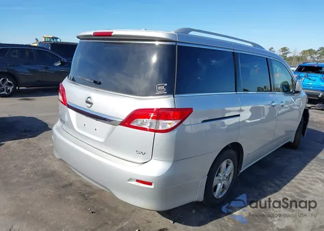 2013 Nissan Quest Sv from USA, damaged, VIN JN8AE2KPXD9067917